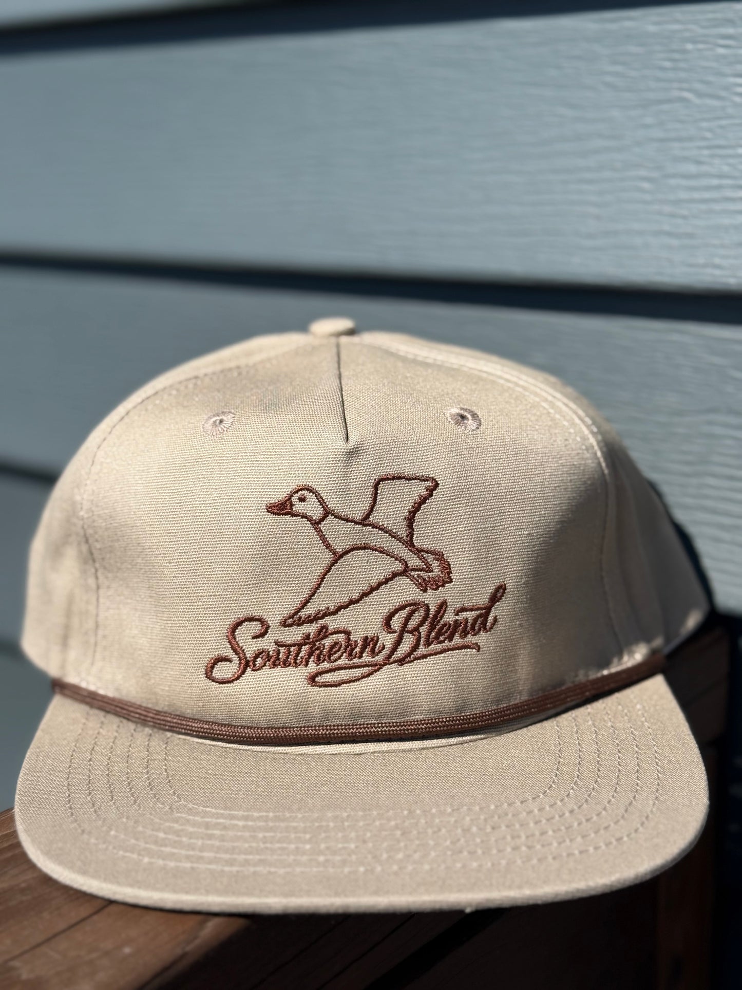 Cream Rope Hat