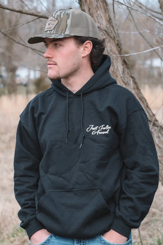 Black In Flight Hoodie