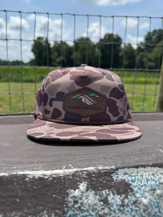 Basic Colored Patch Rope Hat