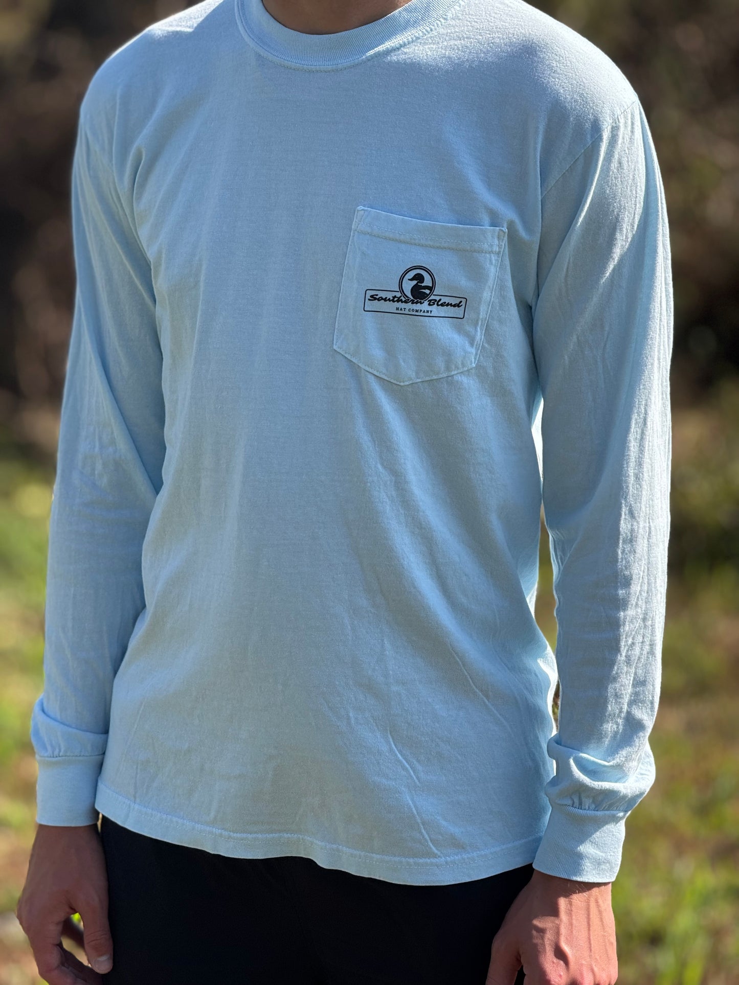 Camo Wood Duck Long Sleeve