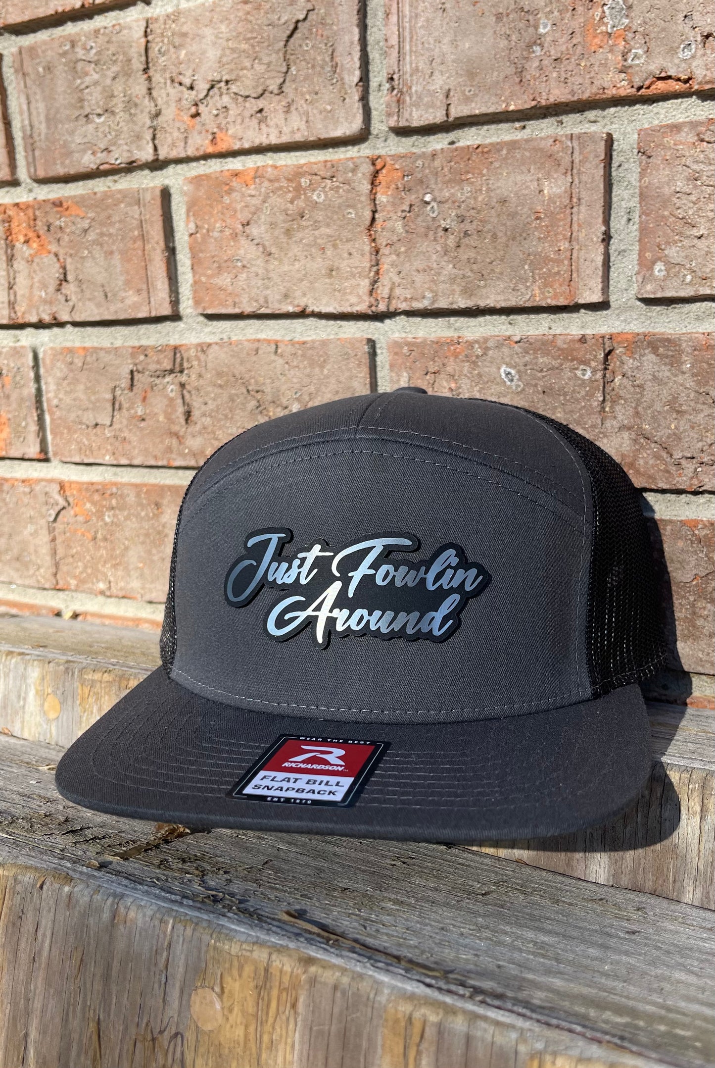 Stainless Just Fowlin’ Around 7 Panel Hat